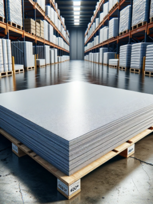 DALL·E 2023-11-28 12.41.16 – Create a highly detailed and realistic image of ‘Anti-Slip Pallet Paper’ in use on a warehouse floor. The image should depict several sheets of this a (1)