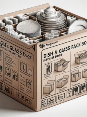 Dish and Glass Pack Boxes