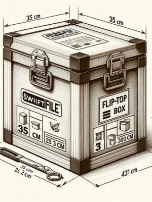 Flip-Top File Boxes