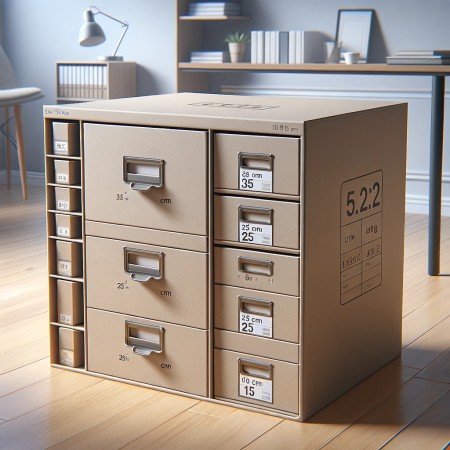 Storage Drawer File Boxes